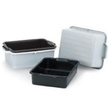 Vollrath Heavy Duty Single Compartment Natural Cover Dish Box, 20 x 15 inch -- 12 per case.