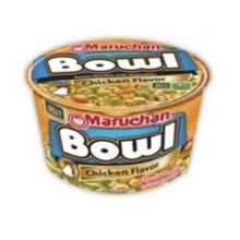 Maruchan Hot and Spicy Chicken Noodle Bowl, 3.32 Ounce -- 6 per case.