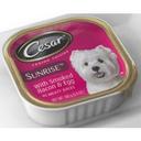Cesar Sunrise Canine Cuisine with Smoked Bacon and Egg in Meaty Juices Dog Food, 3.5 Ounce -- 24 per case.