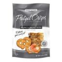Pretzel Crisps - Sea Salt and Cracked Pepper, 7.2 Ounce -- 12 per case.