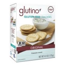 Glutino Original Crackers, 4.4 Ounce -- 6 per case.