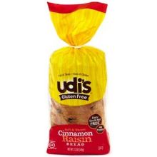 Udis Cinnamon Raisin Bread, 12.1 Ounce -- 8 per case.