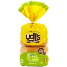 Udi's Whole Grain Bagel, 13.9 Ounce -- 8 Per Case