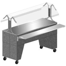Advance Tabco Triumph NSF Hot Food Solid Top Buffet Table with Open Base, 31.81 x 32.63 x 54 inch - 2 Pan.