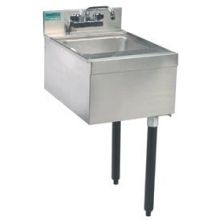 Advance Tabco Slimline 18 inch Series Super Serv Basic Hand Sink, 1 1/2 inch Drain.