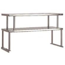Advance Tabco Double Over Shelf Only - 5 Well, 18 inch Wide.