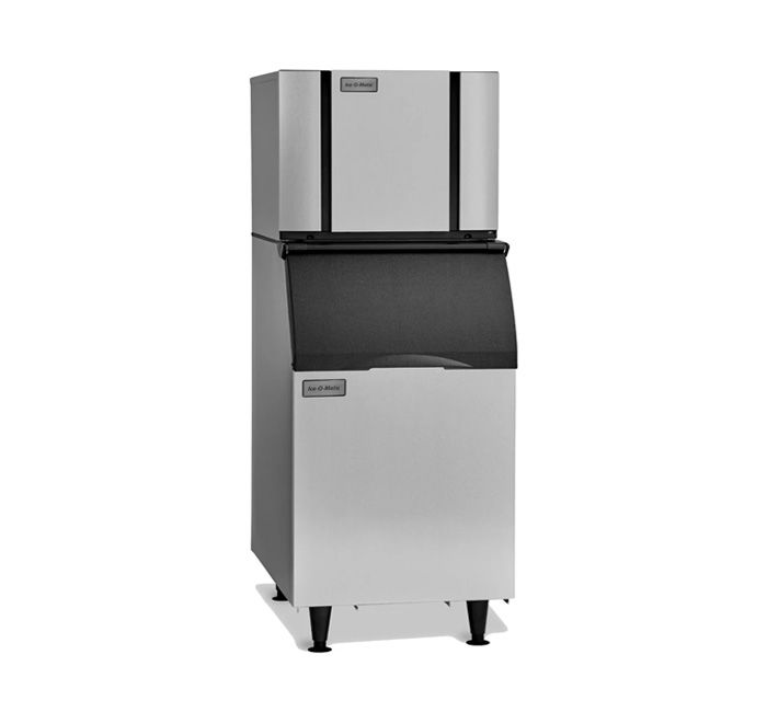 Ice-o-matic Full Cube Ice Cube Maker, 313 Pound Ice Production Per 24 Hours
