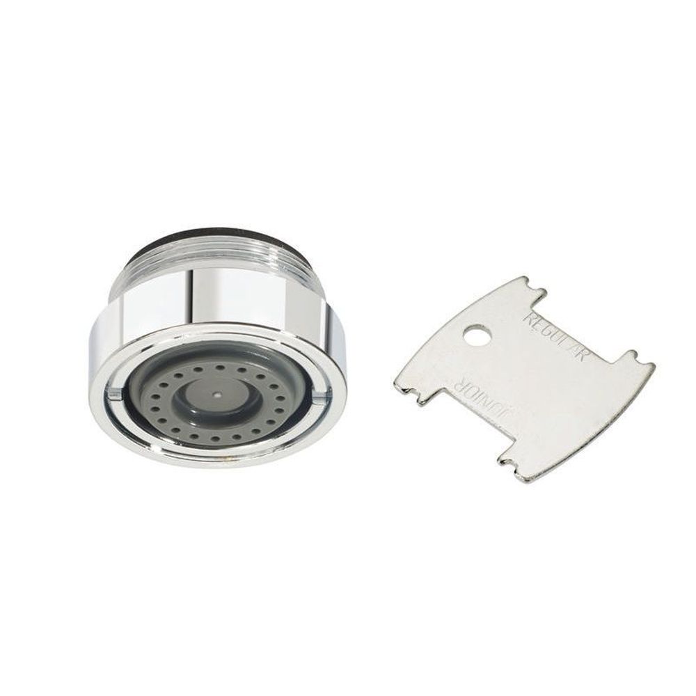 Krowne 0.35 GPM Male Thread Vandal Resistant Multi-Laminar Spray Outlet for Lavatory Faucet