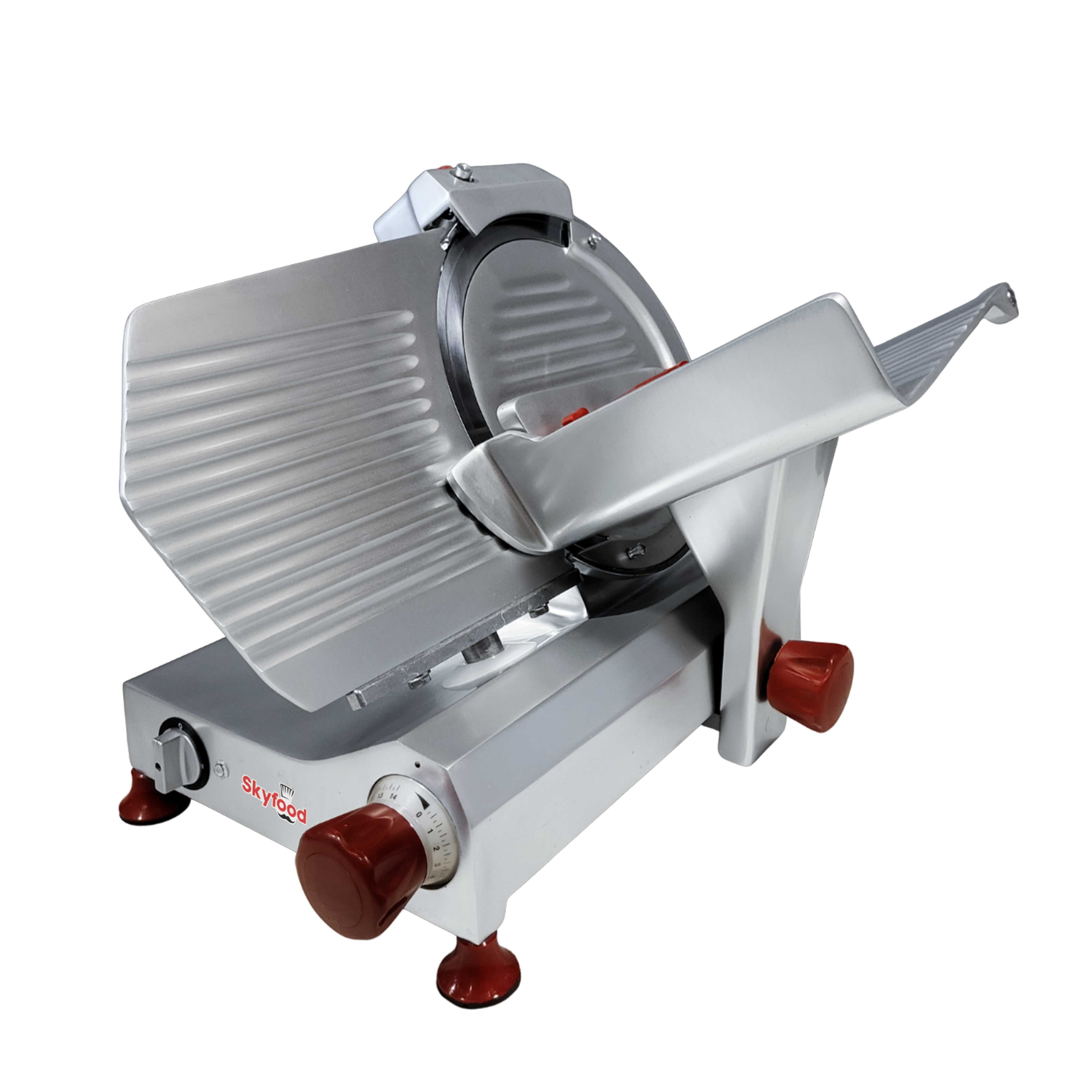 Skyfood Gravity Feed Manual Slicer, 25 5/8 x 19 1/2 x 17 5/16 inch