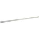 AllPoints ALL262716 Stainless Steel Door Sweep Mounting Strip, 48 inch
