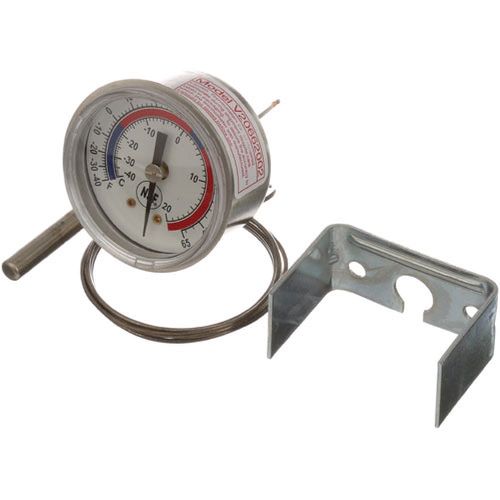 Continental Refrigerator CON40099 -40 To 65 F U-Clamp Thermometer with 2 inch Dial
