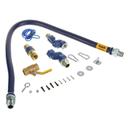 Dormont DOR1675KIT2S48 Blue Hose Gas Hose Connector Kit, 3/4 x 48 inch