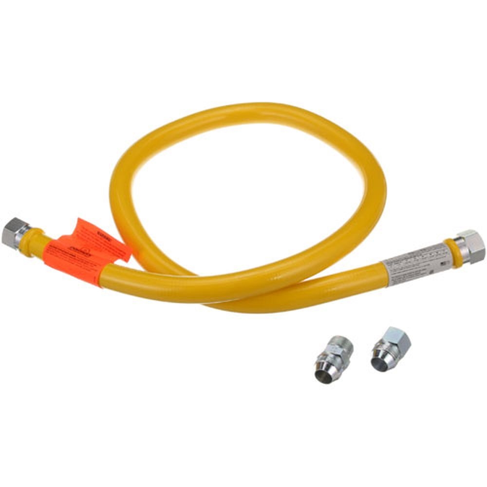 Dormont DOR1675NPFS60 3/4 inch MPT Gas Hose, 60 inch