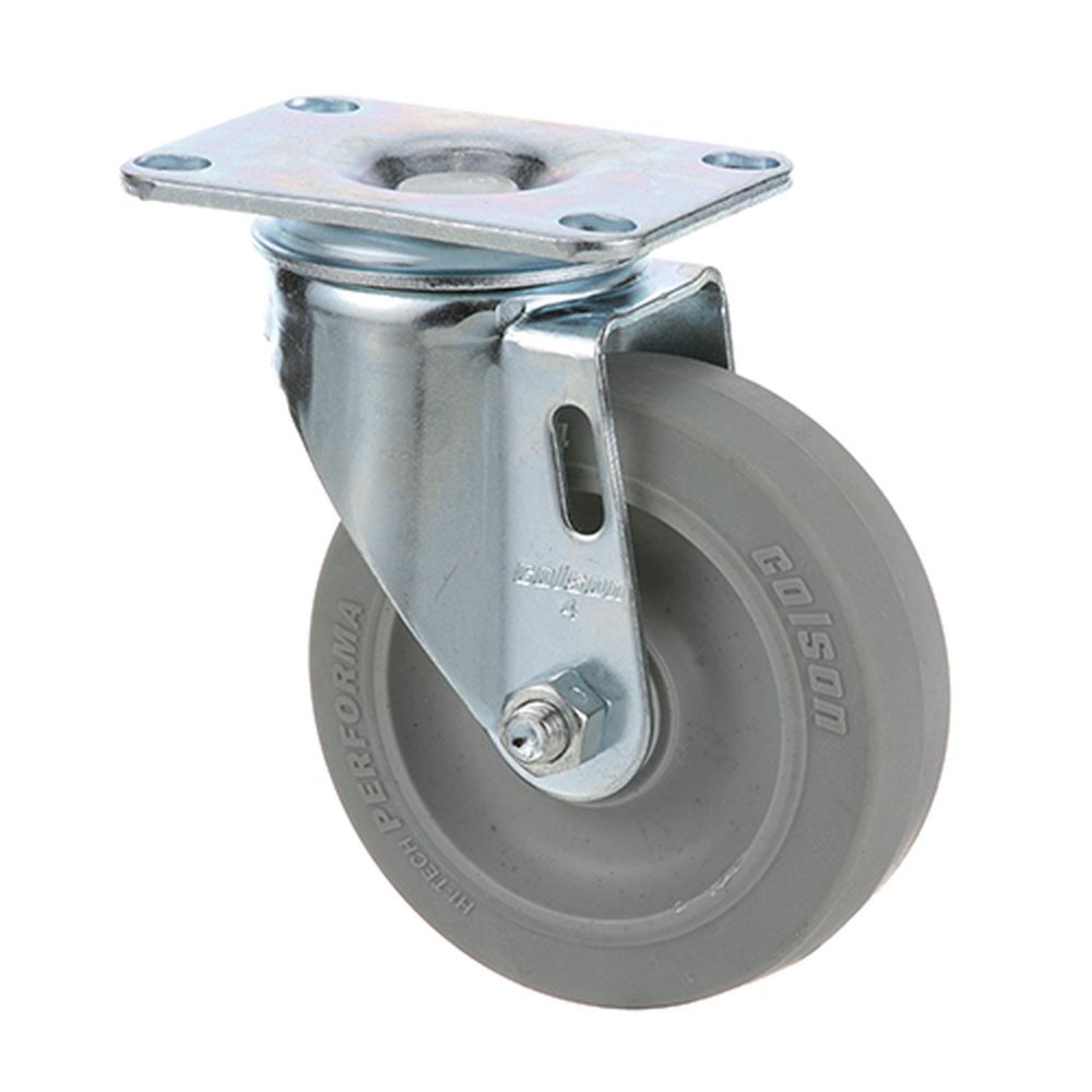 Garland GAR1027800 Plate Mount Caster, 4 inch Dia. x 1-1/4 inch Wide
