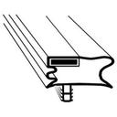 Hussmann HUS0428562 Door Gasket, 29-7/8 x 65-1/4 inch