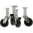 Magikitchn MAGB3901504 4 inch Swivel Plate Casters, 4 count