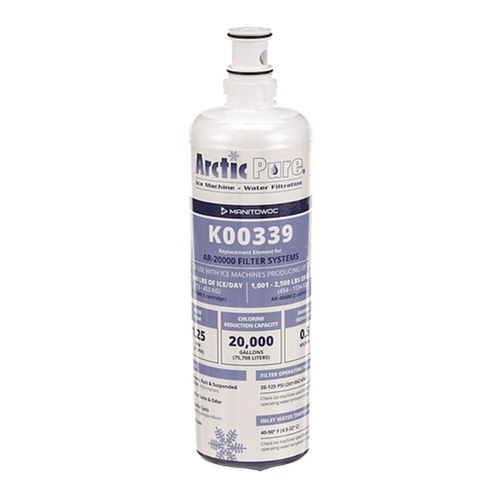 Manitowoc MANK-00339 AR 20000/40000 Ice Machine Replacement Water Filter Cartridge