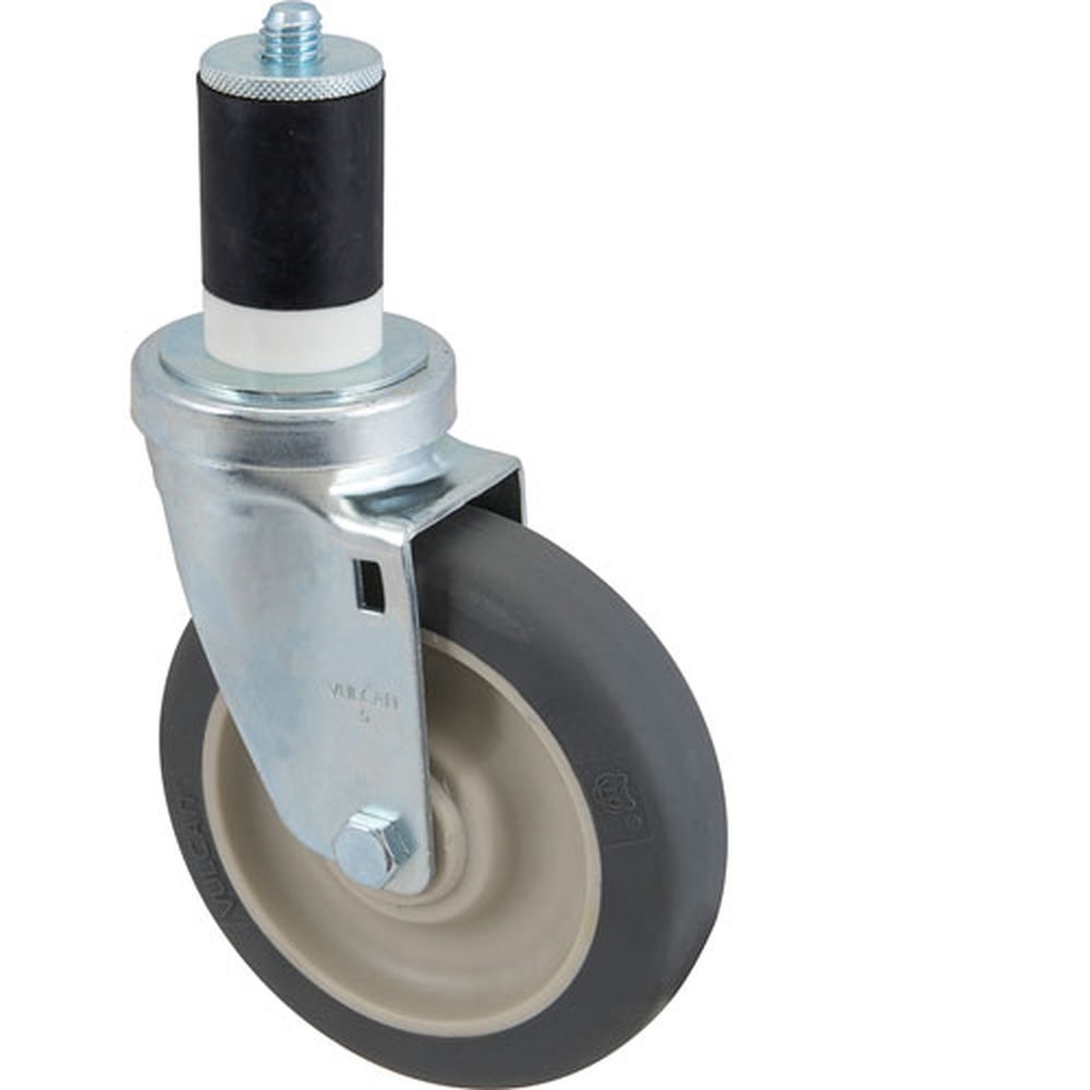 Middleby Marshall MID15688 1 1/2 inch Expanding Stem Swivel Caster with 5 inch Wheel