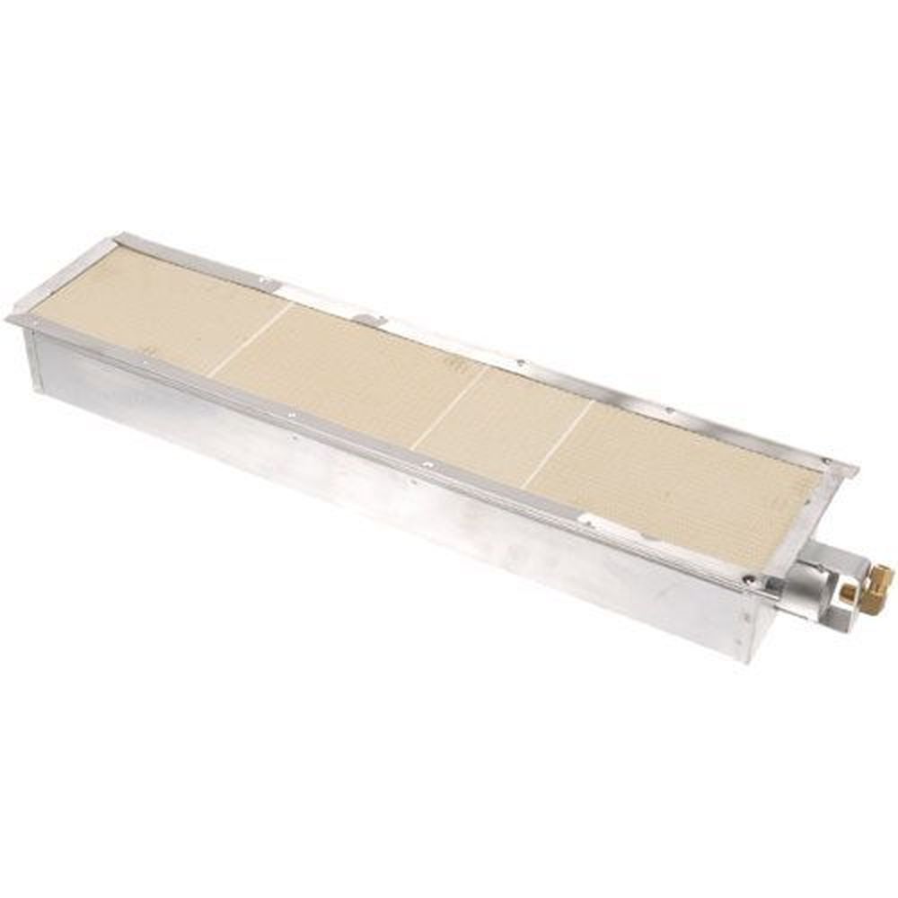 Randell Infrared Burner with Number 40 Natural Gas Orifice for Randell Part Number RDCM-08A, 28-1/4 x 6-3/4 inch