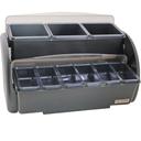 San Jamar SAJBDS4266 The Dome Condiment Dispenser with Conversion Kit