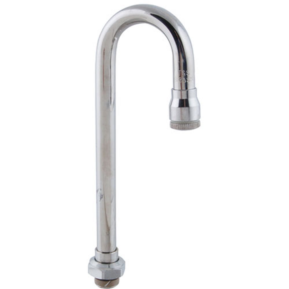 T and S Brass TSB132X Swivel Gooseneck Spout, 9 inch