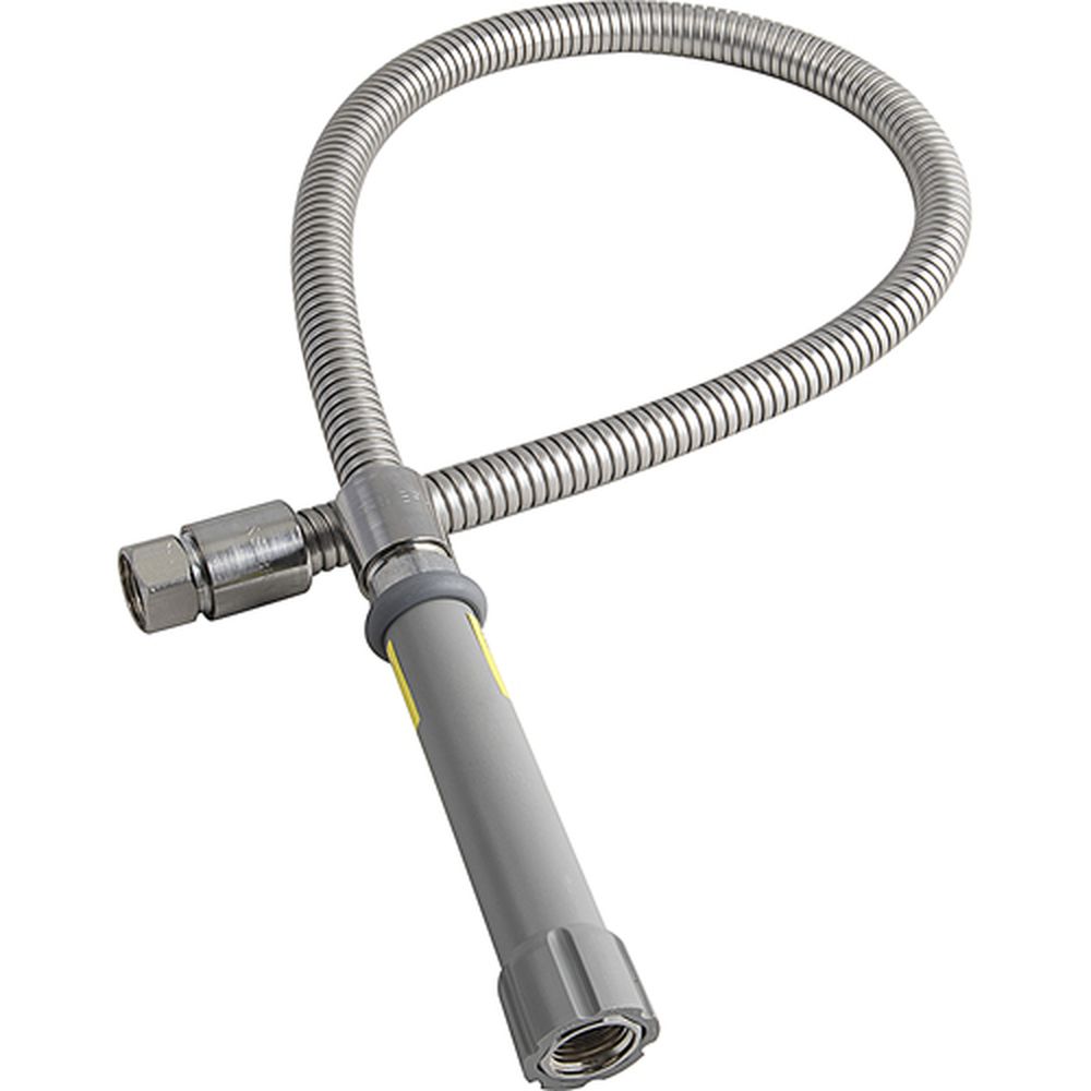 T and S Brass TSBB-0036-H Hose Flexible Stainless Steel Pre Rinse Hose, 36 inch