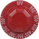 Vulcan Hart VUL00-418060-00002 175°F - 550°F Red Thermostat Knob