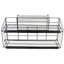 Mobile Merchandisers 2-Shelf Cooler Mount Display, 33 x 15 3/4 x 11 3/4 inch