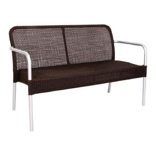 Emu Antique Bronze Segno Outdoor Stacking Side Chair, Steel Slat Pattern Seat And Back, Square Tubular Steel Frame, 33 X 18 X 20.5 Inch -- 4 Per Case