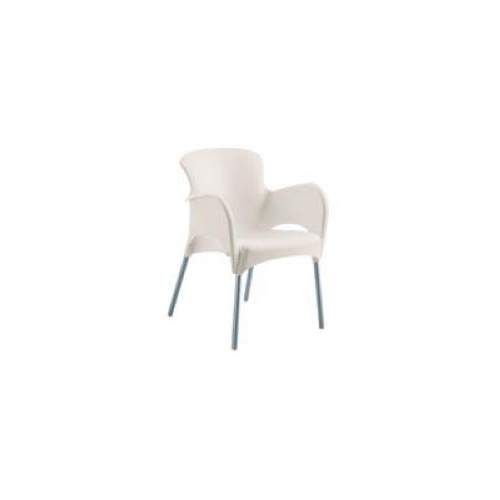 Emu Red Aluminum Nido Armchair, 30.5 X 20 X 22 Inch -- 4 Per Case