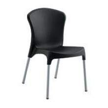 Emu Orange Aluminum Nido Side Chair, 32.5 X 20 X 24.5 Inch -- 4 Per Case