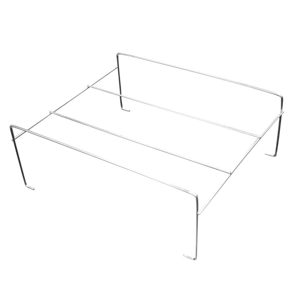Northwest Enterprises Party Essentials Silver Economy Square Rack With Support -- 48 Per Case