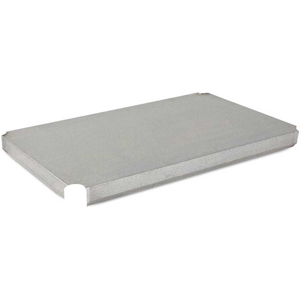 John Boos 16 Gauge Galvanized Lower Shelf Only, 120 X 48 Inch