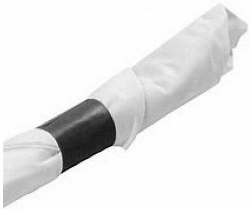 Rofson Black Napkin Ring Band, 1 1/2 X 4 1/4 Inch, 2000 Count -- 10 Per Case