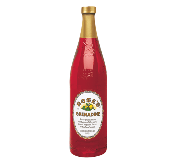 Rose's Grenadine, 1 Liter -- 12 Per Case