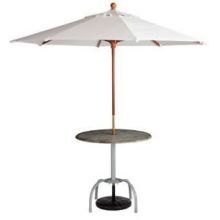 Grosfillex Black Bar Height Tulip Table Base Only -- 20 Per Case