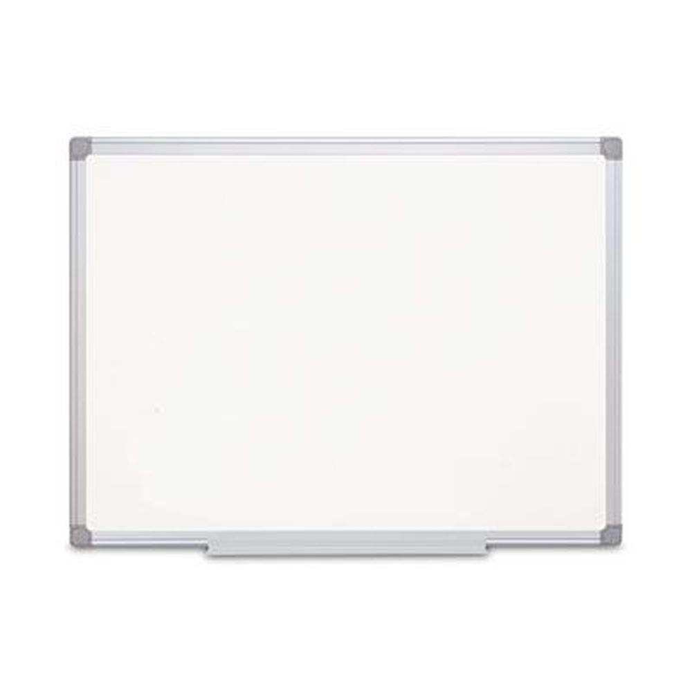 MasterVision Aluminum Frame Earth Ceramic Dry Erase Board, 24 x 36 inch