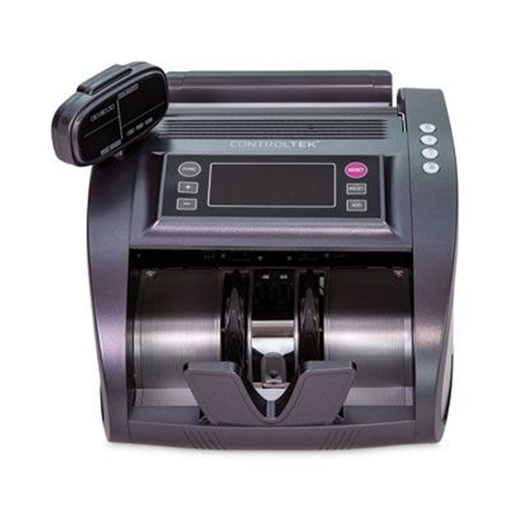 ControlTek Gray 1200 Bills/min Bill Counter, 11.41 x 9.45 x 8.66 inch