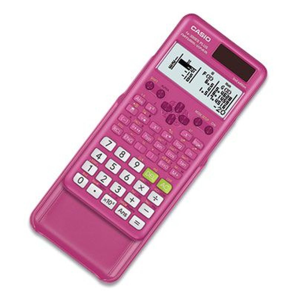 Casio Pink 16 Digit Lcd Fx 300es Plus 2nd Edition Scientific Calculator