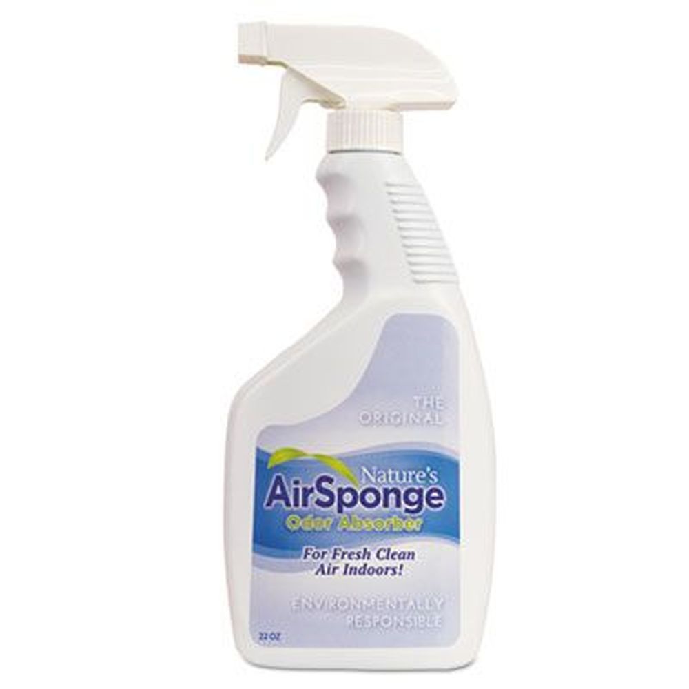 Natures Air Fragrance Free Sponge Odor Absorber Spray, 22 Ounce Bottle -- 12 Per Case