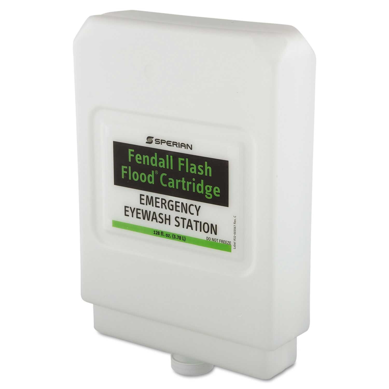 Honeywell Fendall Flash Flood Eyewash Station Refill Cartridge, 1 Gallon Capacity -- 4 per case