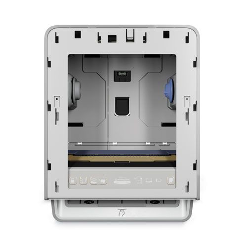 Kimberly-clark Professional Brushed Gray Icon Automatic Roll Towel Dispenser, 20.12 X 16.37 X 13.5 Inch