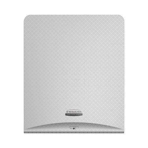 Kimberly-clark Professional Silver Mosaic Icon Faceplate For Automatic Roll Towel Dispenser, 18.12 X 15.62 X 12.87 Inch
