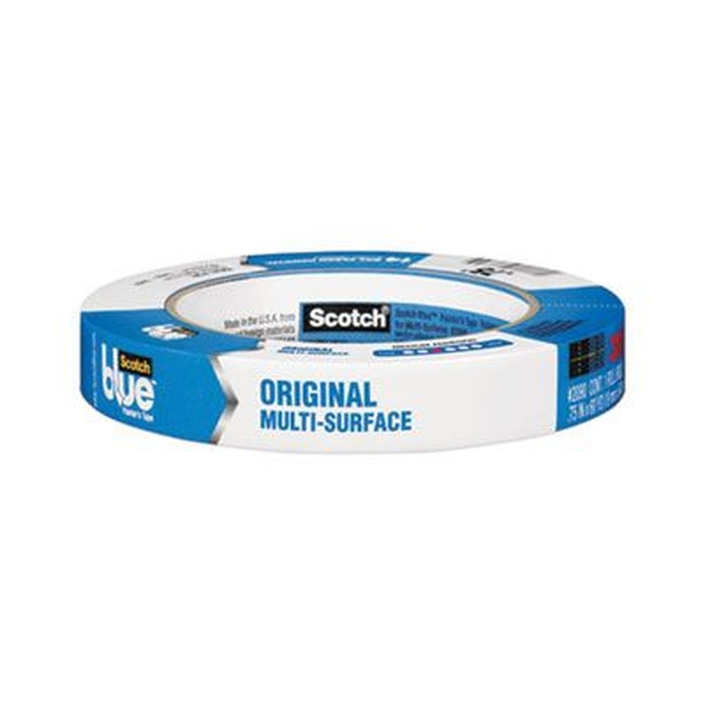 ScotchBlue 3 inch Core Blue Original Multi-Surface Painters Tape, 0.70 inch x 60 Yards