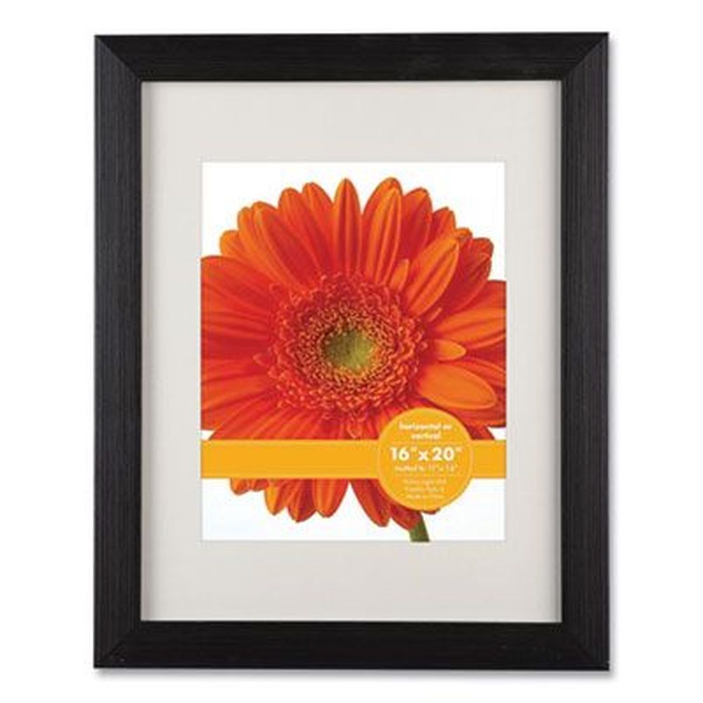 Victory Light Woodtone Cappuccino Poster Frame With Mat, 11 X 14 Inch Insert