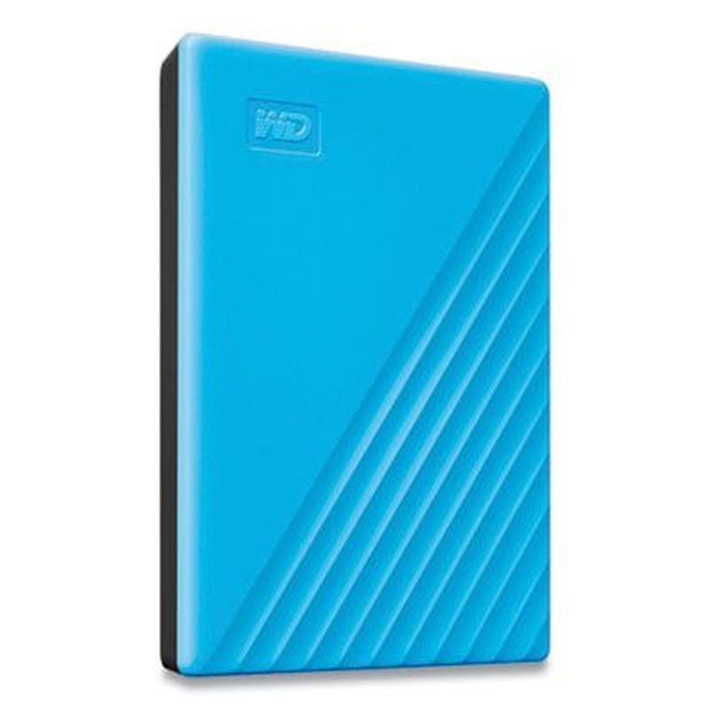 WD Sky Blue USB 3.2 My Passport External Hard Drive