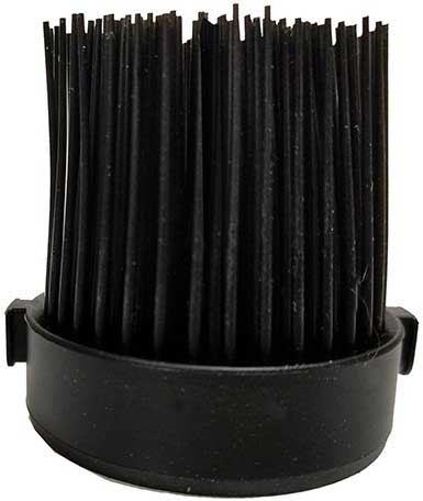 Tablecraft Black Silicone Squeeze Bottle Basting Brush, 2.375 X 2.1875 X 2.25 Inch -- 12 Per Case