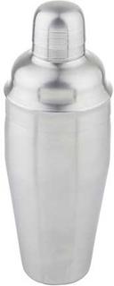Tablecraft 18/8 Stainless Steel Brushed Finish 3 Piece Cocktail Shaker, 24 Ounce Capacity