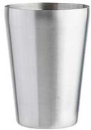 Tablecraft 18/8 Stainless Steel Brushed Finish Cocktail Shaker, 18 Ounce Capacity