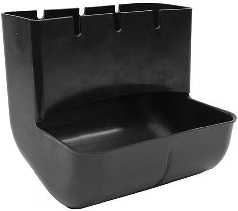 Tablecraft Black Replacement 1.25 Pint Insert for First In First Out Garnish Station